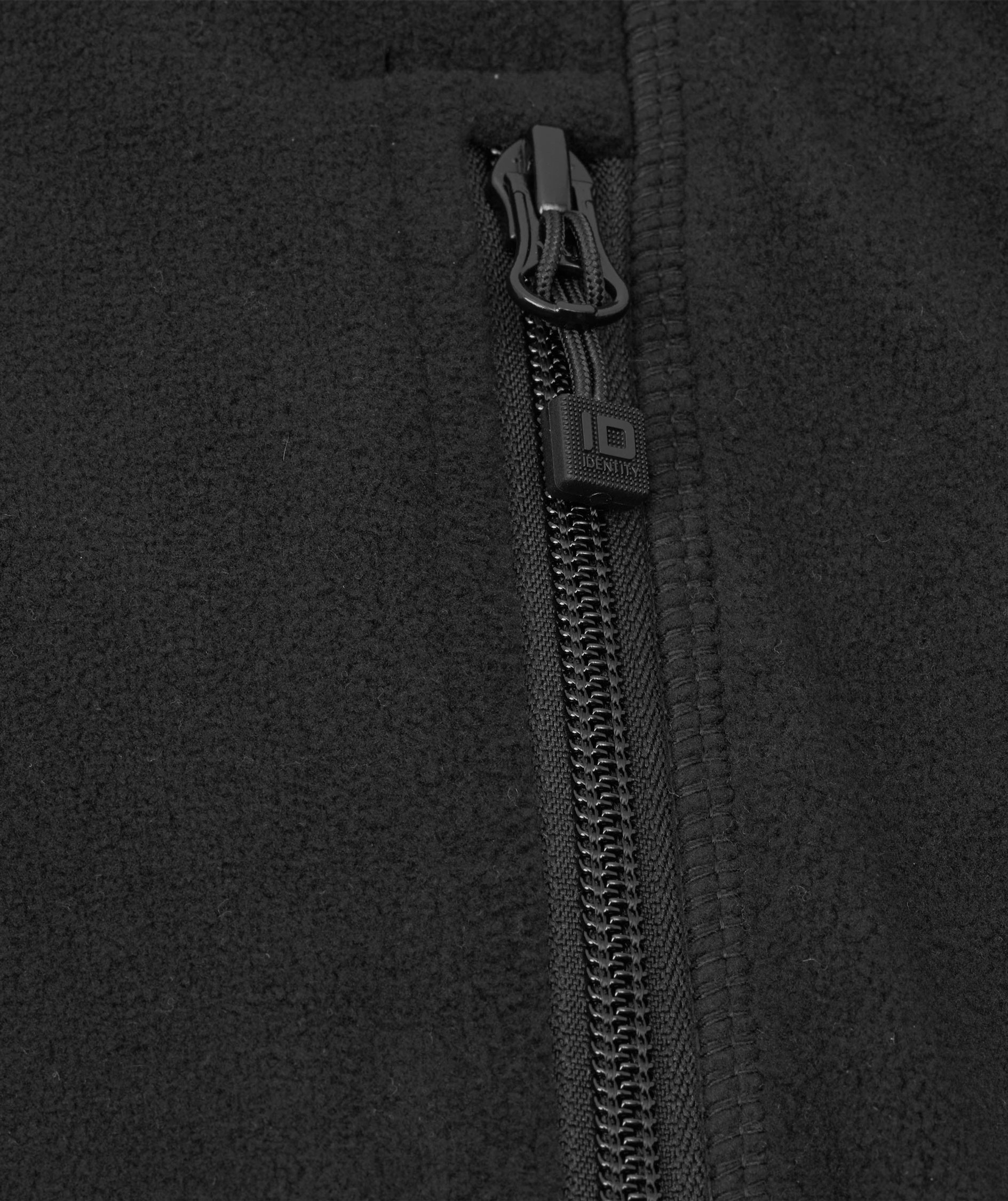 ID microfleece dame cardigan, Svart, large image number 3
