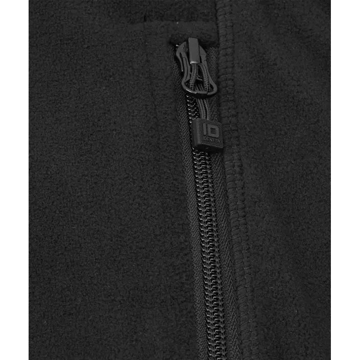 ID microfleece women's cardigan, Black, large image number 3