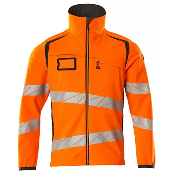 Mascot Accelerate Safe softshell jacket, Hi-vis Orange/Dark anthracite