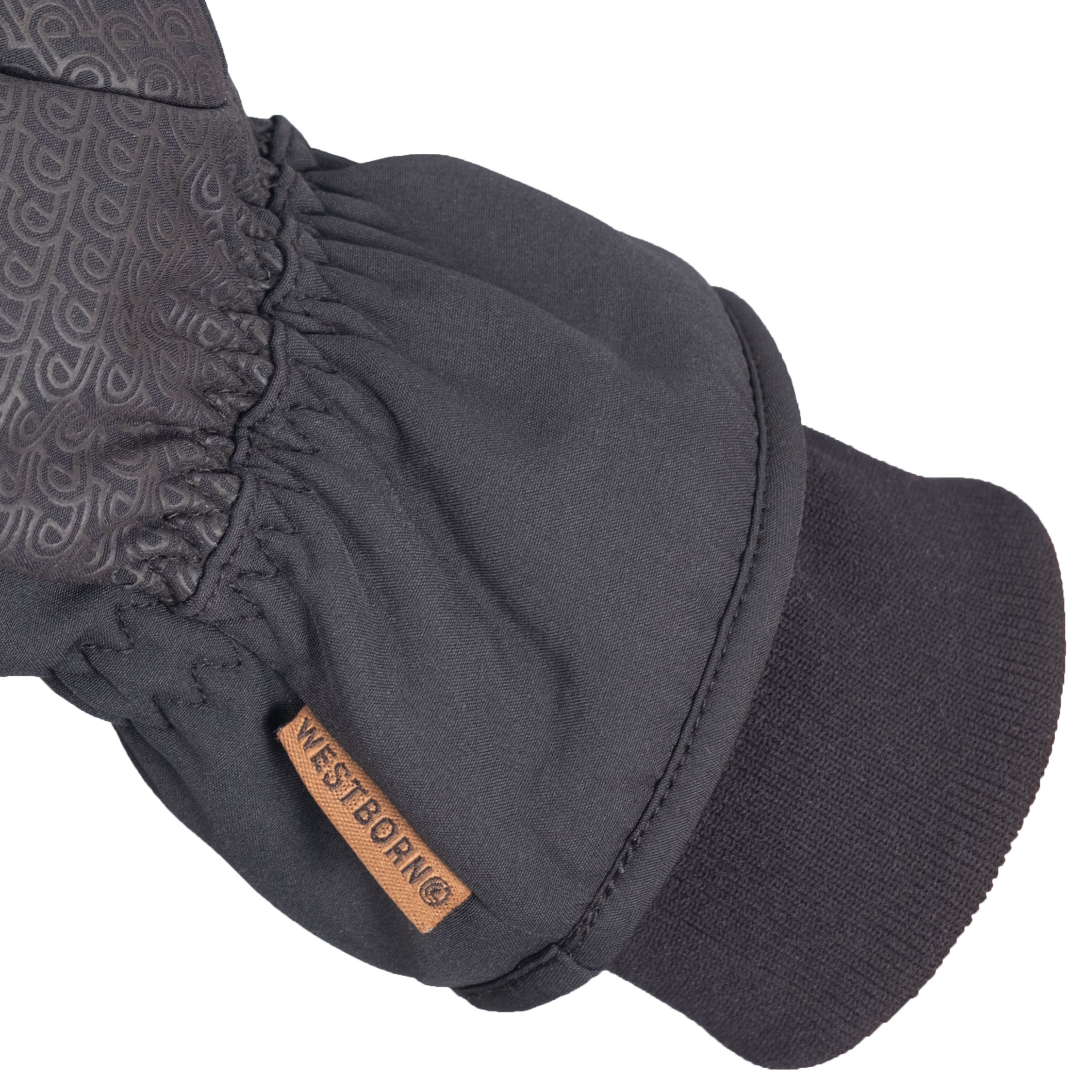 Westborn Wasserdicht Handschuhe, Black/Black, large image number 3