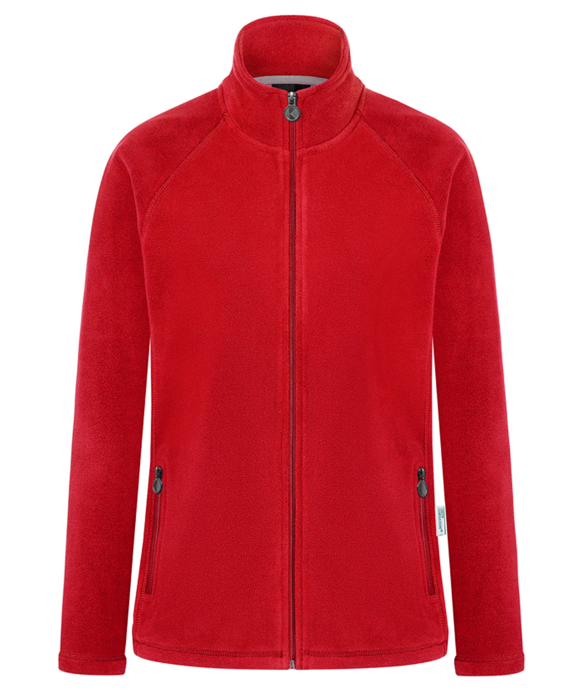 Karlowsky fleecejacka dam, R&ouml;d, R&ouml;d, swatch