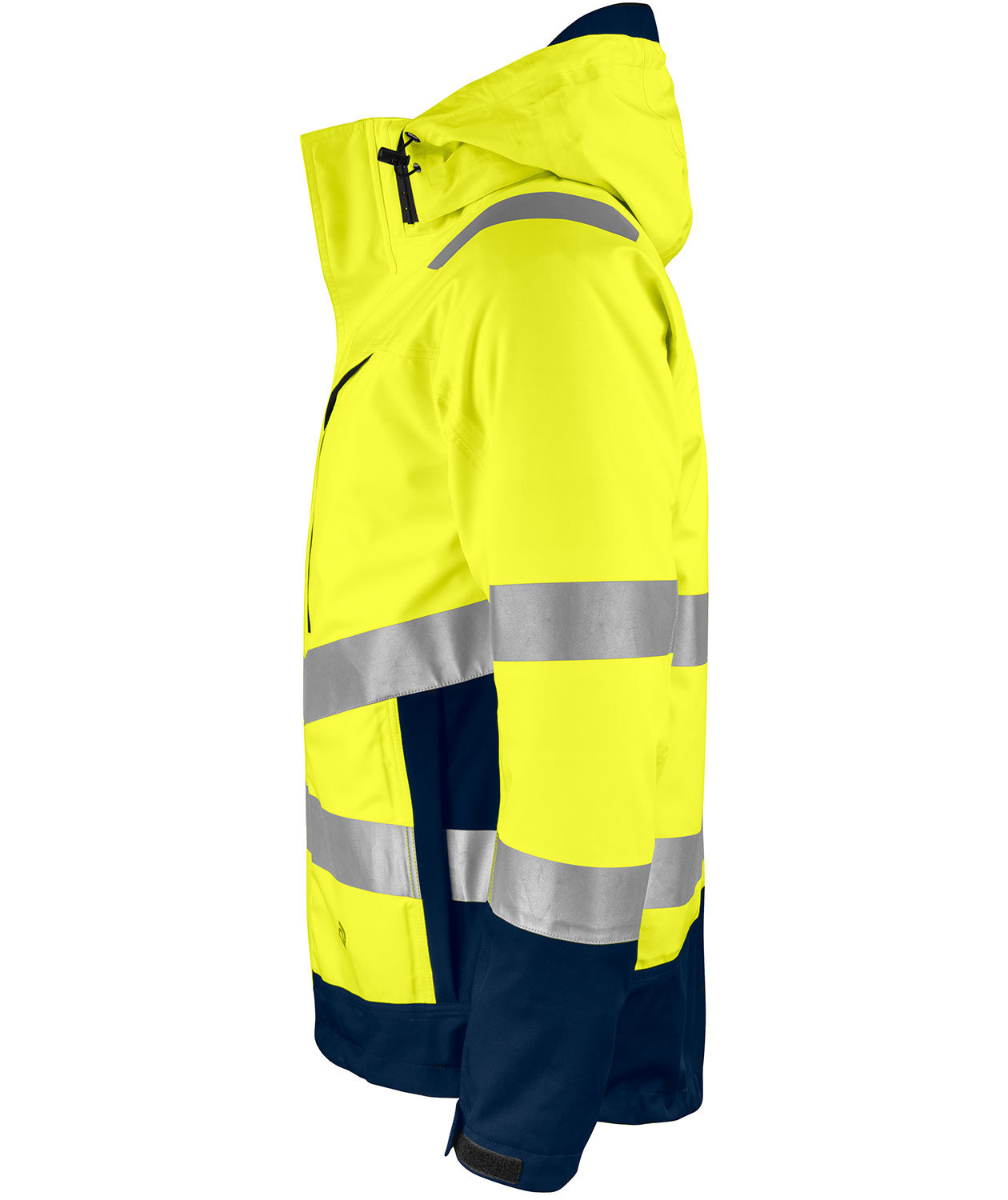 ProJob 3-in-1 Arbetsjacke, Hi-Vis Gelb/Navy, large image number 3
