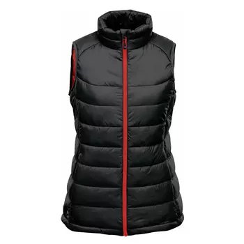 Stormtech Stavanger women's vest, Black/Red