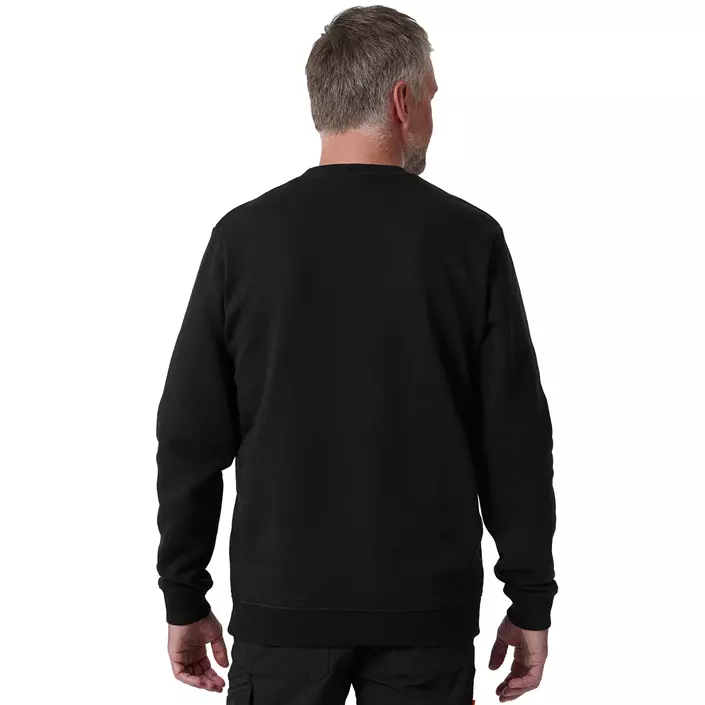 Helly Hansen collegegenser, Svart, large image number 2