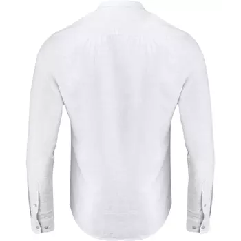 James Harvest Townsend linen shirt, White