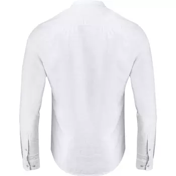 James Harvest Townsend linen shirt, White