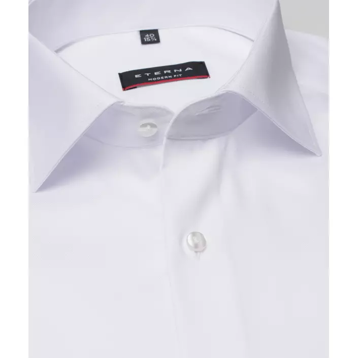 Eterna Cover Modern fit skjorta, White, large image number 3