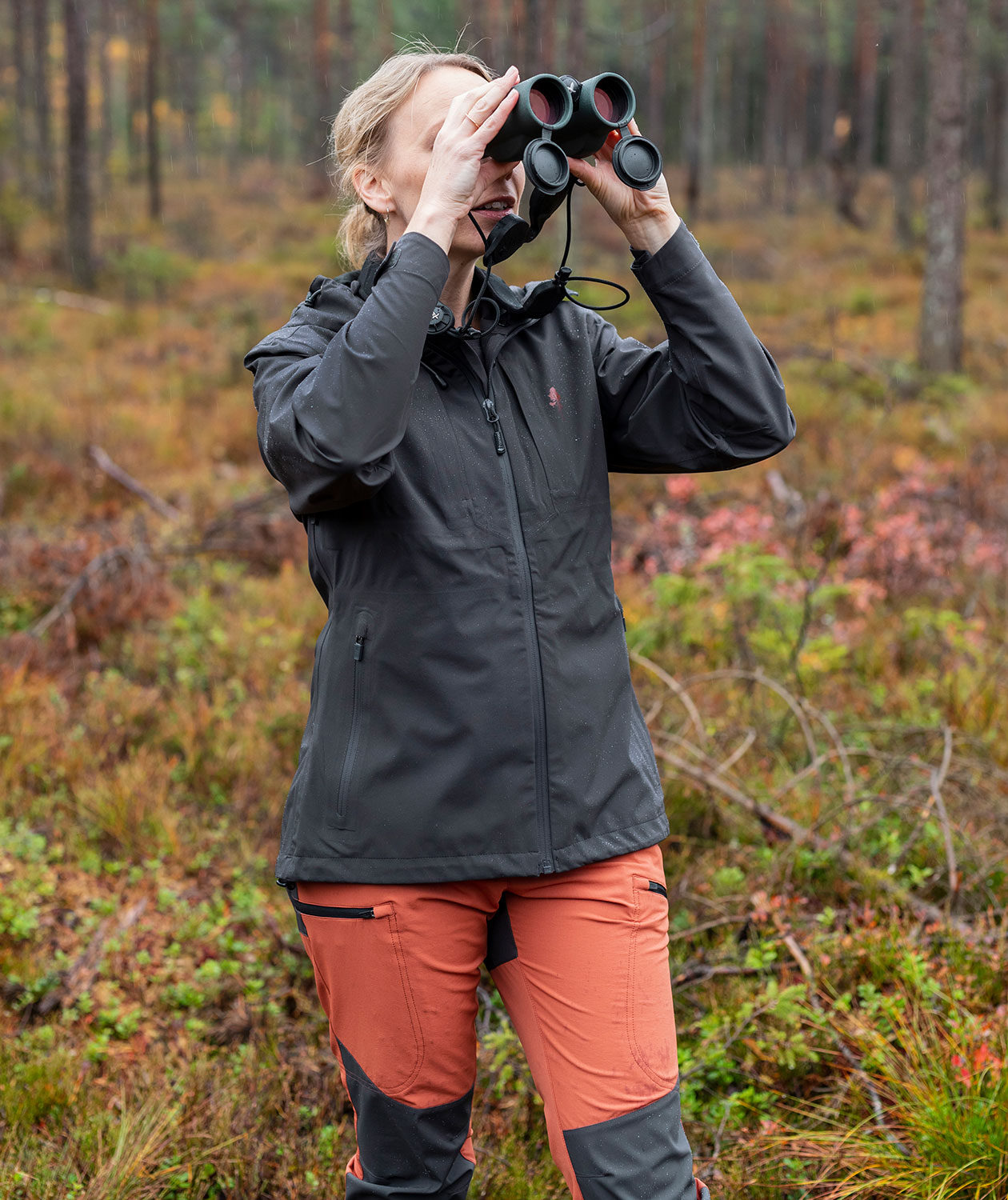 Pinewood Brenton damebukser, Terracotta/Dark Anthracite, large image number 2