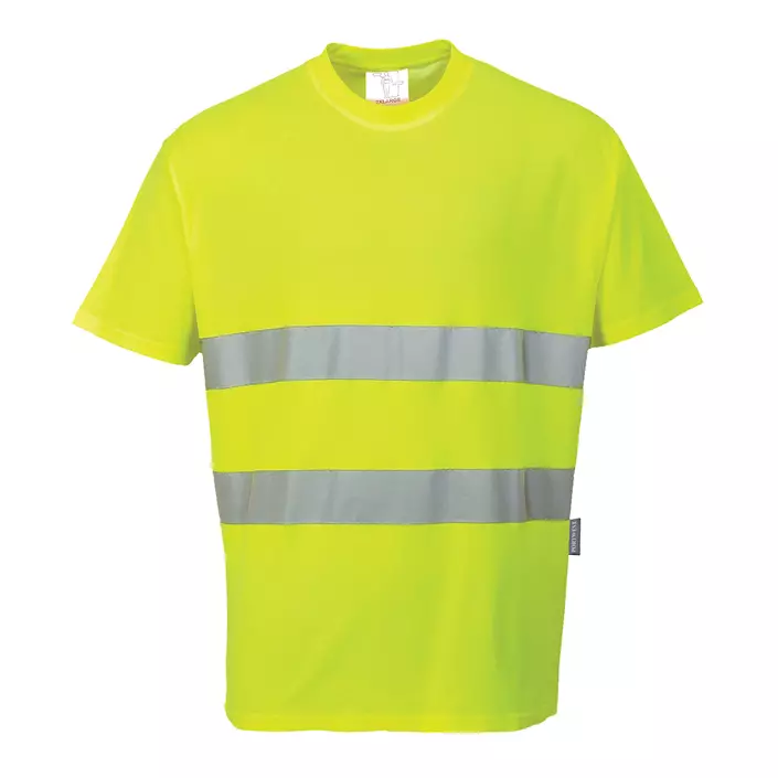 Portwest T-shirt, Hi-Vis Yellow, large image number 0