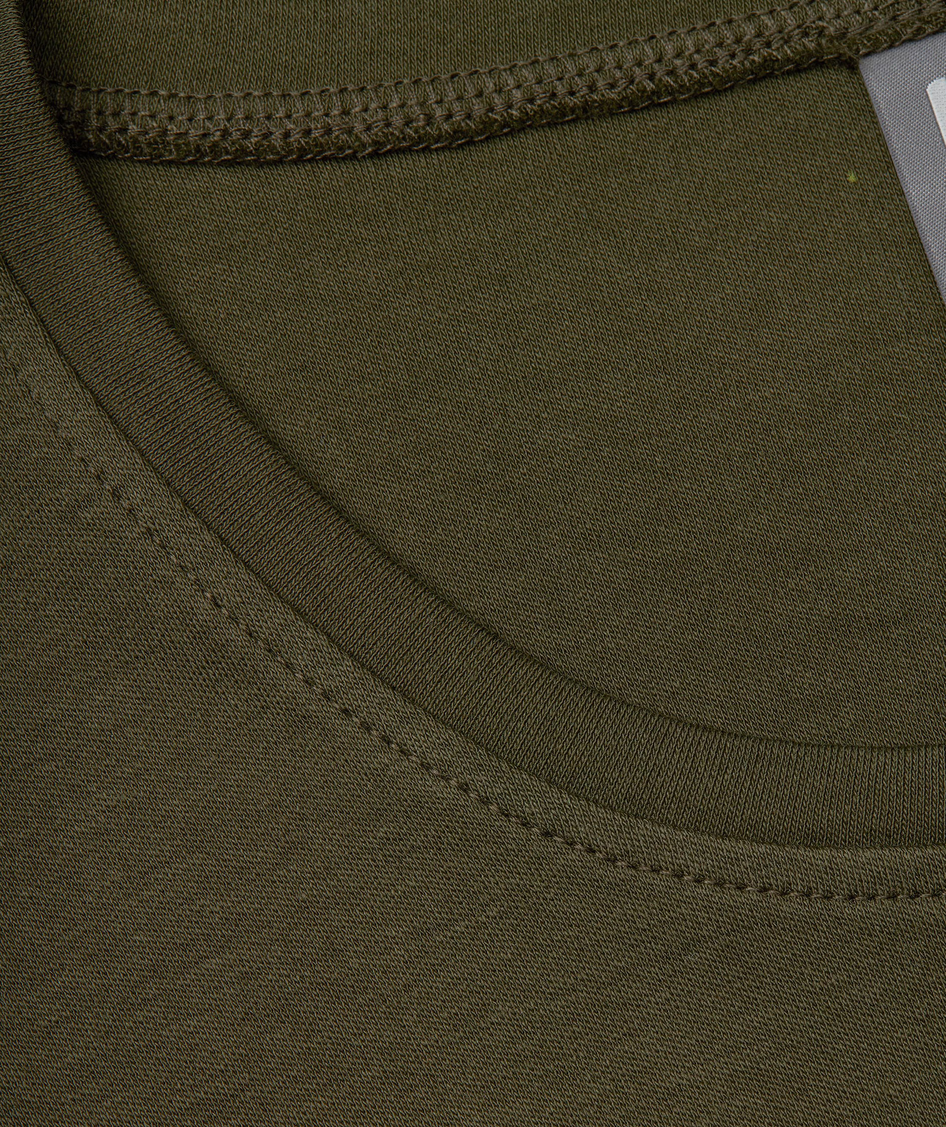 ID Interlock dame T-shirt, Oliven, large image number 4