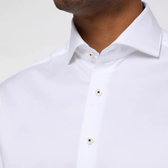 Eterna Soft Tailoring Modern fit skjorta, Off White, large image number 3