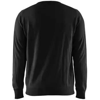Blåkläder knitted pullover, Black