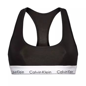 Calvin Klein Bralette, Schwarz/Weiß