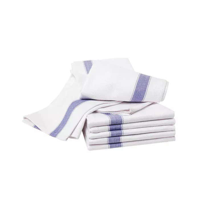 Segers 6-pack kjøkkenhåndklær, Blå, Blå, large image number 2