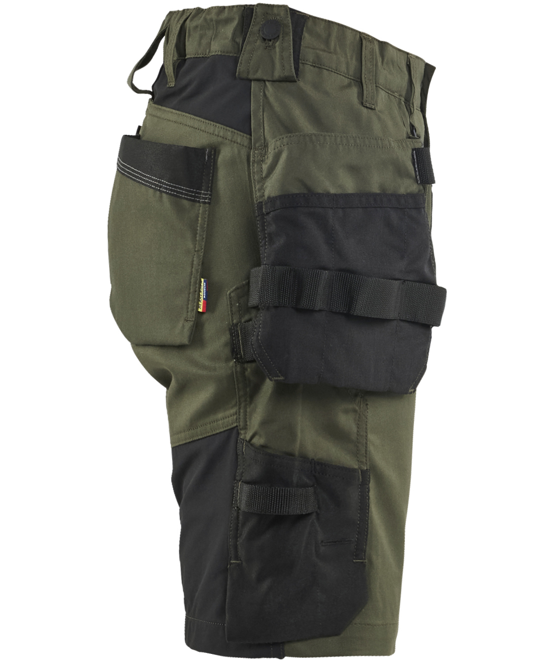 Bl&aring;kl&auml;der women's craftsman shorts, Forest green/black, large image number 2