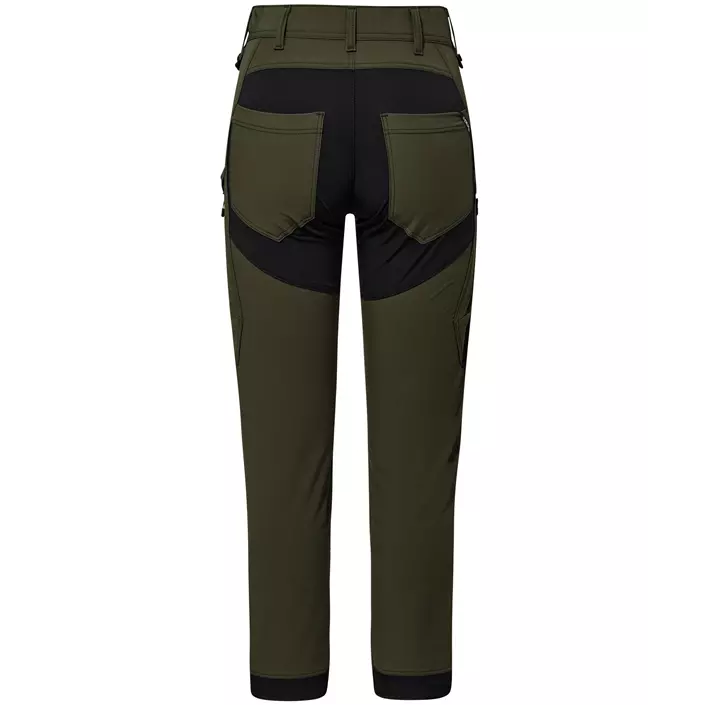 Engel X-treme womens work trousers full stretch, Forest green, large image number 1