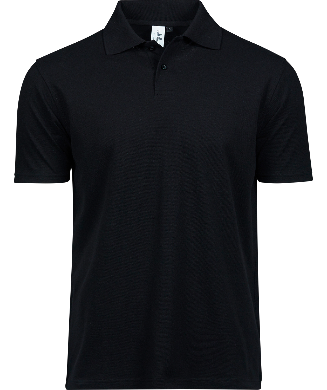 Tee Jays Power polo shirt, Black, Black, swatch