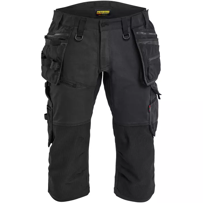 Blåkläder Striker 3/4-Handwerkerhose, Schwarz/Schwarz, large image number 0