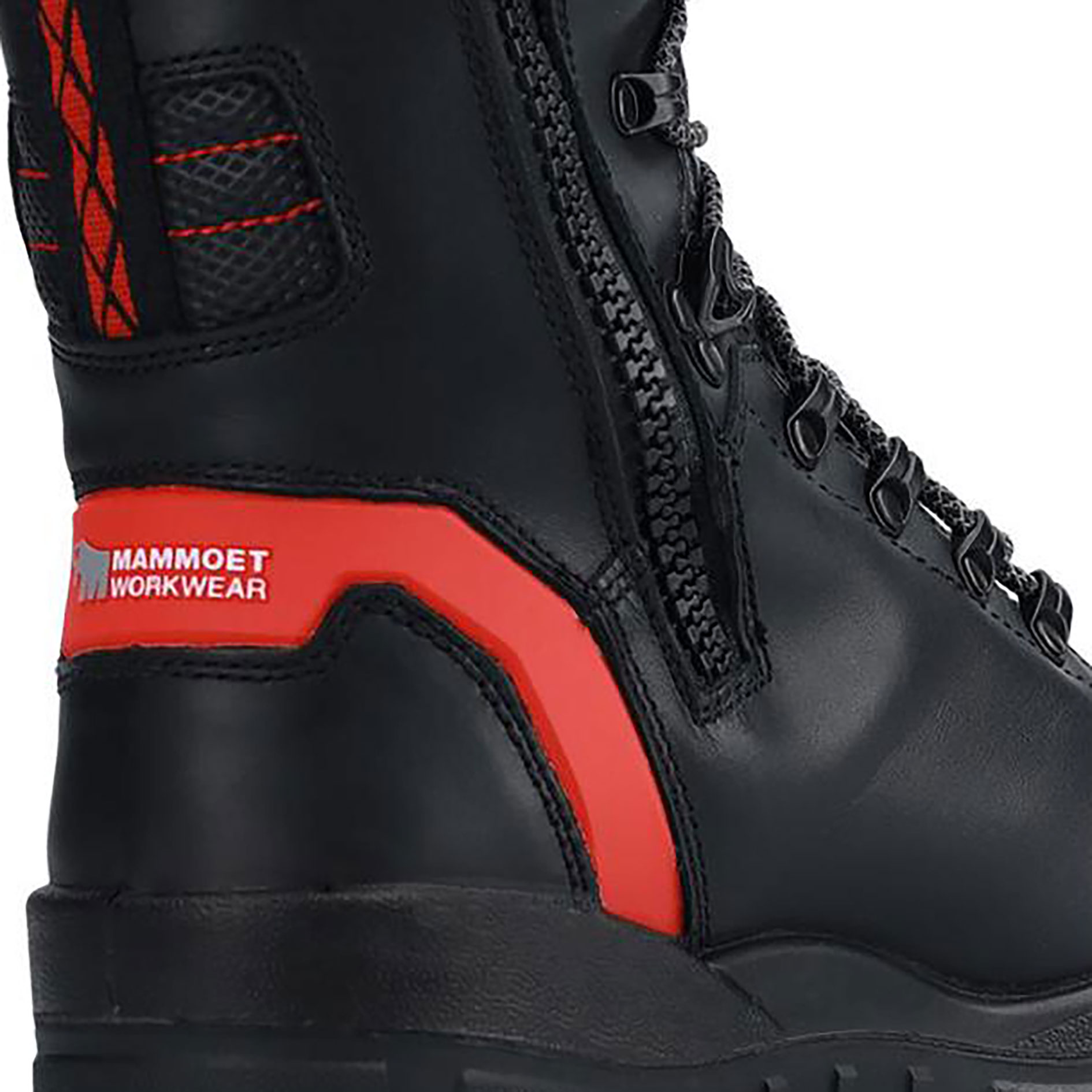 Bata Industrials 66477 Mammoet Bolster safety boots S3, Black/Red, large image number 4