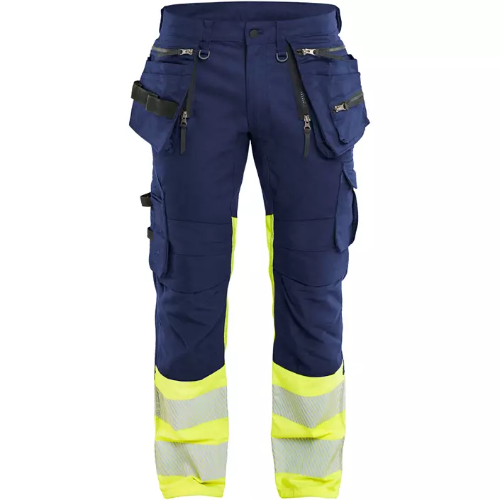 Blåkläder Handwerkerhose, Marine/Hi-Vis gelb, large image number 0