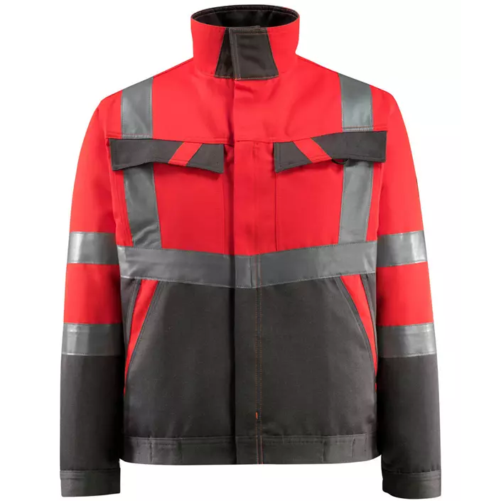 Mascot Safe Light Forster work jacket, Hi-vis red/Dark anthracite, large image number 0