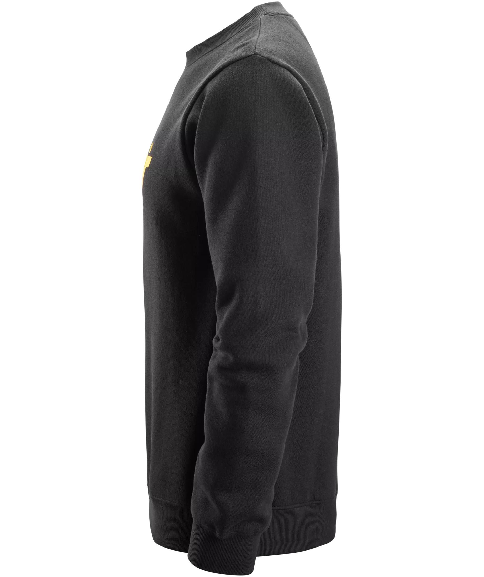 Snickers Logo sweatshirt 2898, Black, large image number 3