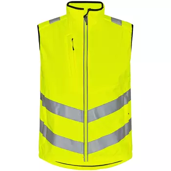 Engel Safety softshell vest, Hi-Vis Yellow