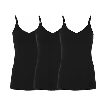 Decoy 3-pack women's singlet, Black