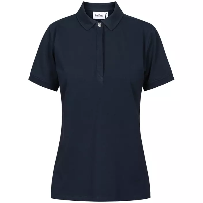 NewTurn Luxury Stretch Damen Poloshirt, Navy, large image number 0