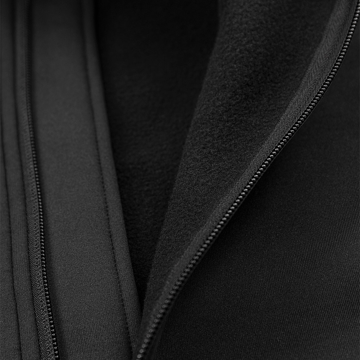 Fristads Cobalt Polartec&reg; hoodie with zipper full stretch, Black, large image number 7