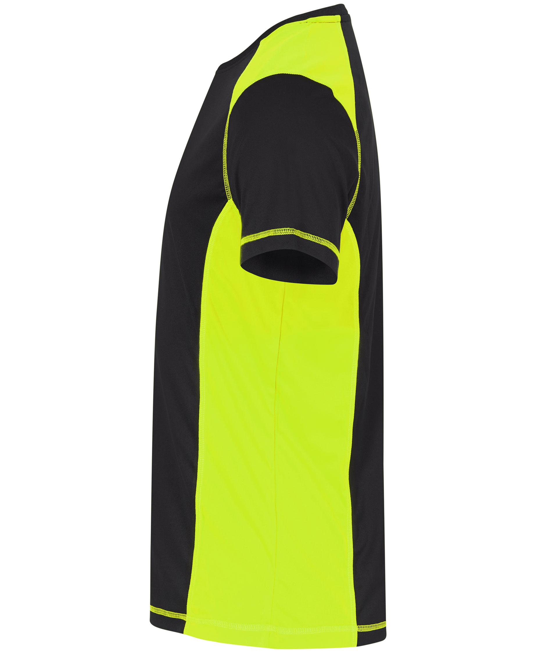 Clique Amibtion-T T-shirt, Visibility Yellow, large image number 3