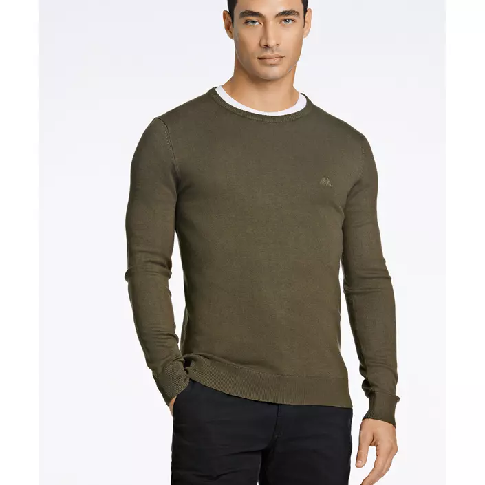 Lindbergh stickad tröja, Army Mel, large image number 7