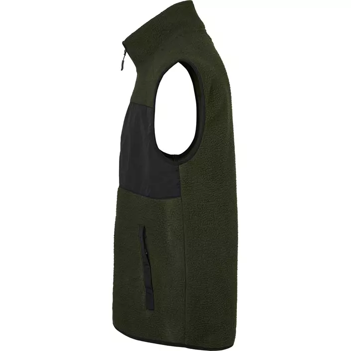 South West Seth fleece vest, Dark olive , large image number 2