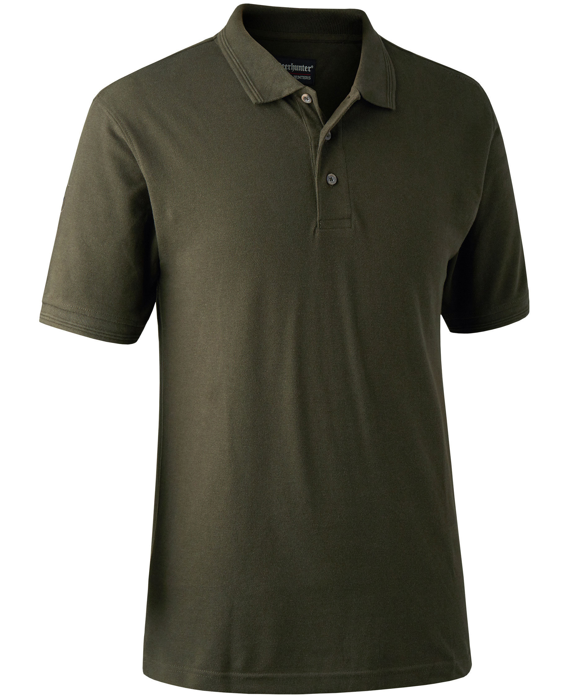 Deerhunter Redding polo shirt, Dark Green