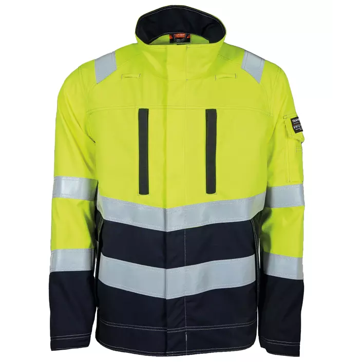 Tranemo Tera TX jacket, Hi-Vis yellow/marine, large image number 0