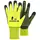Tegera 8821 arbejdshandsker, Gul/Sort, Gul/Sort, swatch
