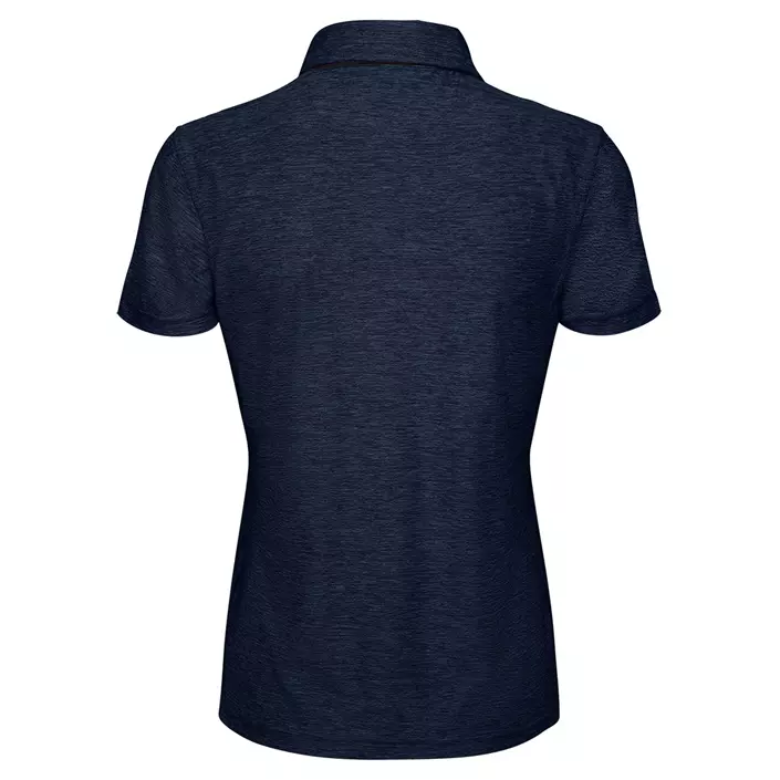 Pitch Stone dame polo T-shirt, Navy melange, large image number 1