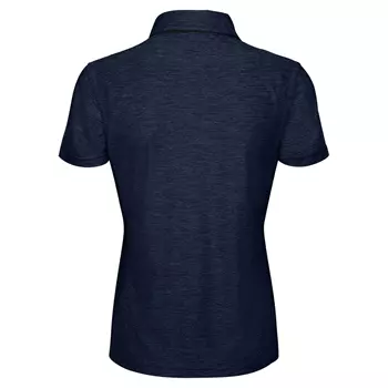 Pitch Stone women's polo shirt, Navy melange