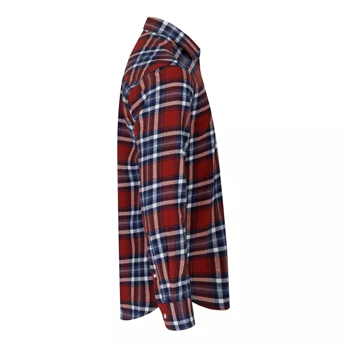 Segers 1227 flannel shirt, Red/Blue, large image number 3