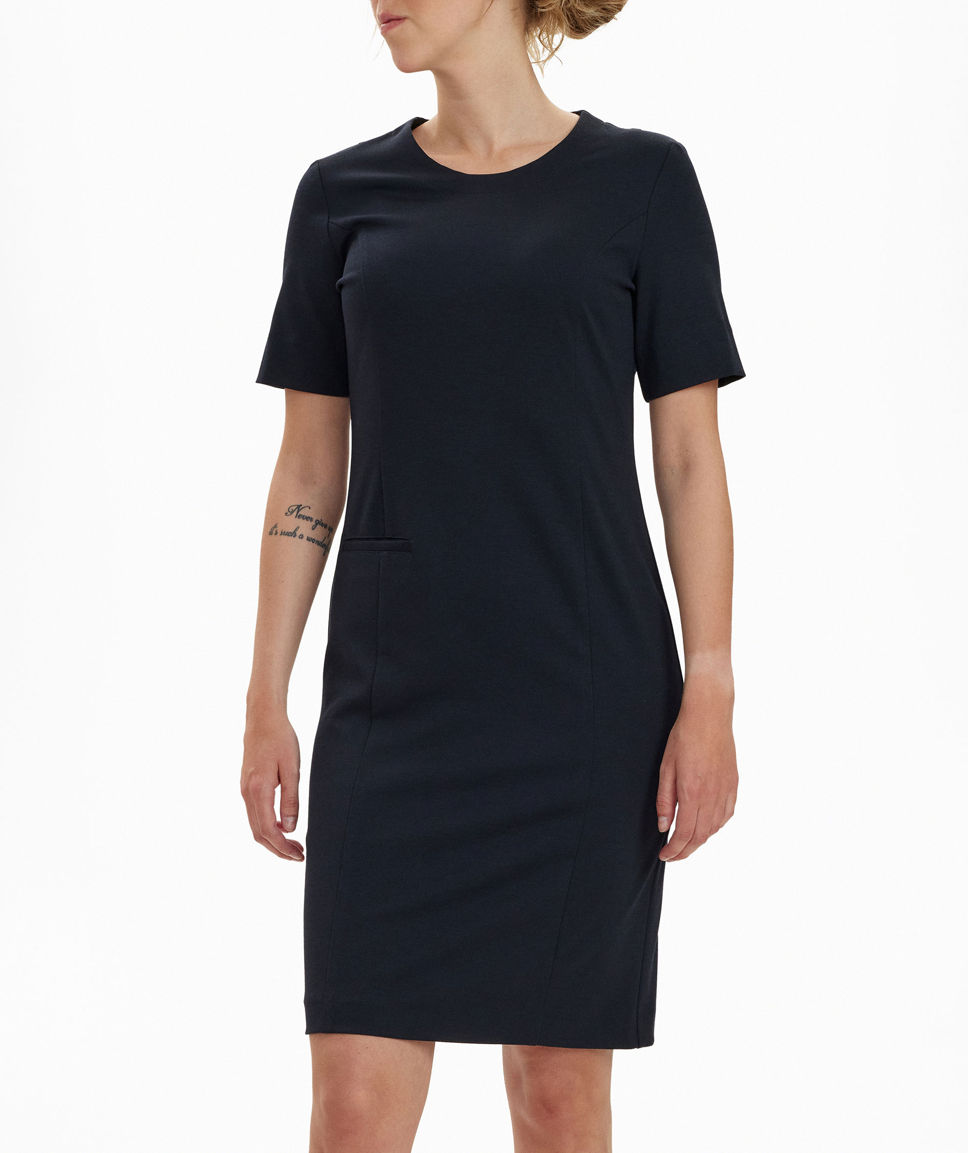 Sunwill Extreme Flex Regular fit dame kjole, Dark navy, large image number 6