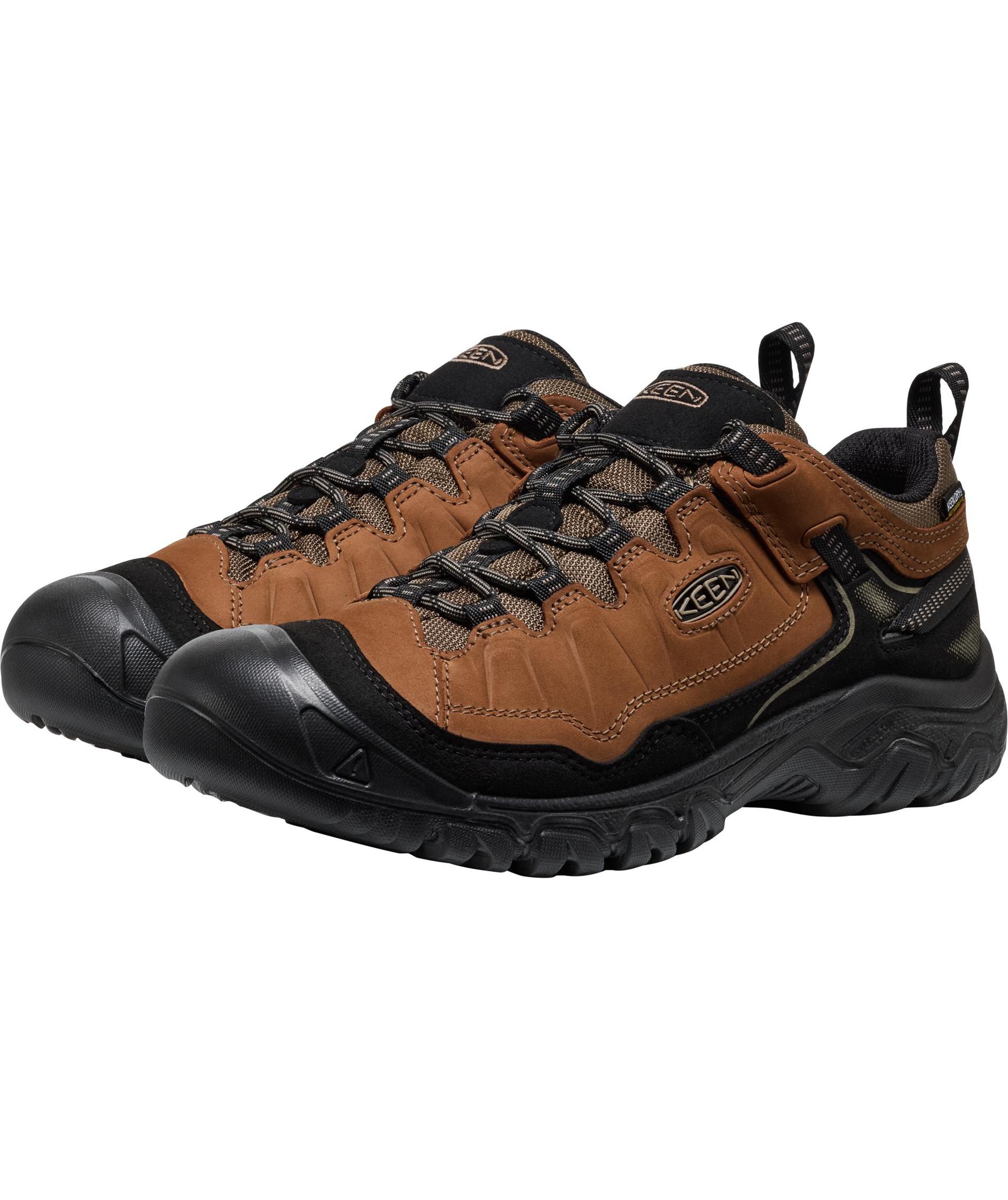 Keen Targhee IV WP hiking shoes, Bison/Black, large image number 4