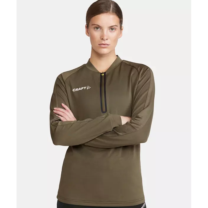 Craft Extend halfzip women's training pullover, Rift, large image number 4