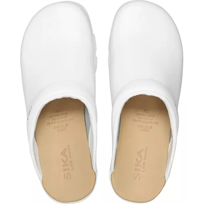 Sika Flex LBS clogs without heel cover OB, White, large image number 3