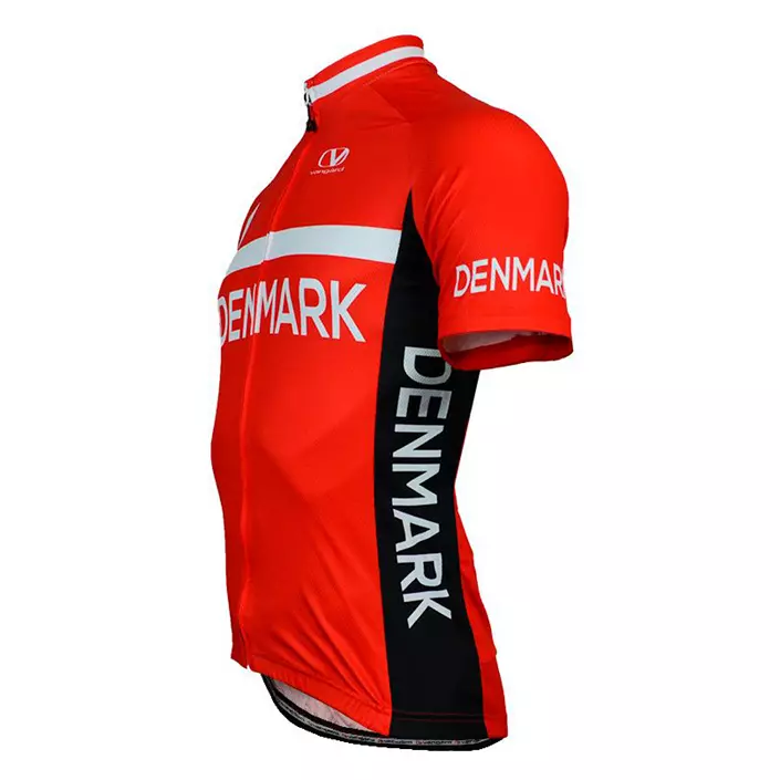 Vangàrd Denmark short-sleeved jersey, Red, large image number 1