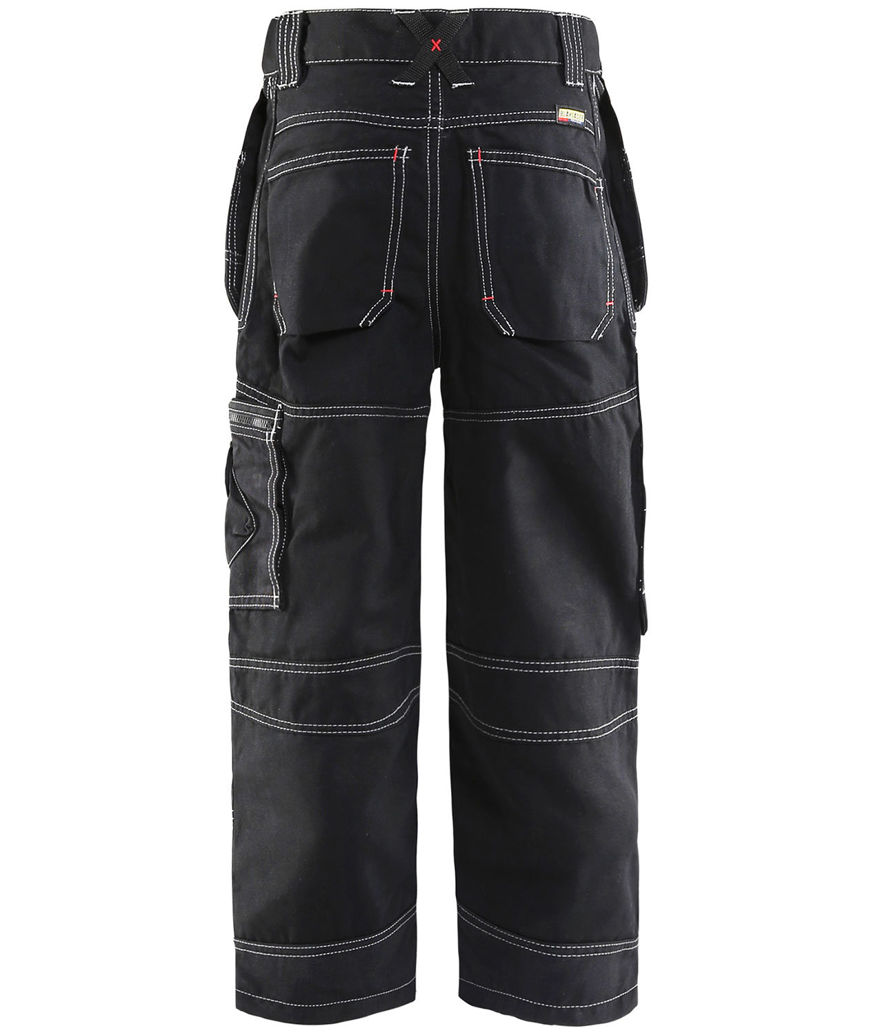 Bl&aring;kl&auml;der craftsman trousers kids, Black, large image number 2