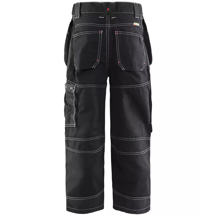 Blåkläder craftsman trousers kids, Black, large image number 2