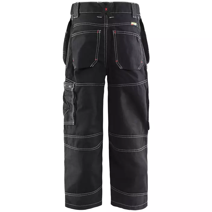 Blåkläder craftsman trousers kids, Black, large image number 2