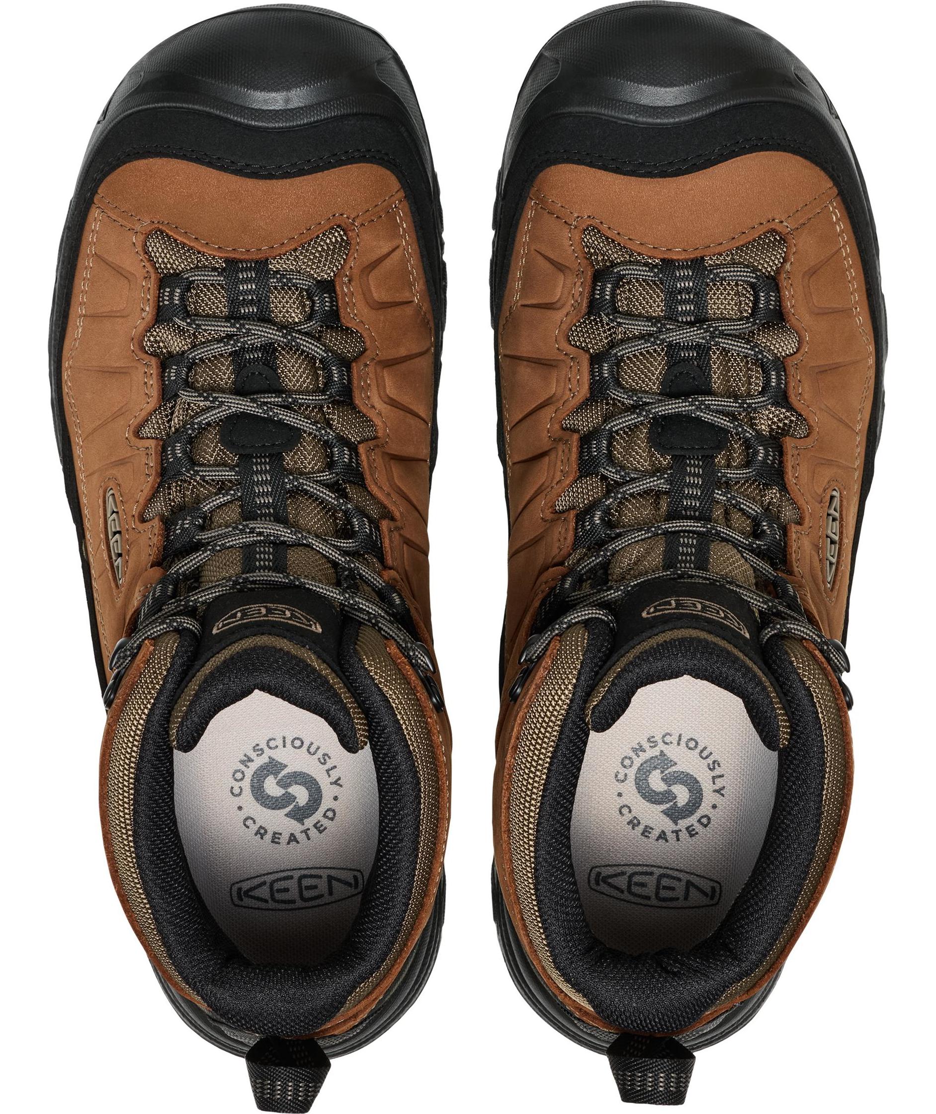 Keen Targhee IV Mid WP hiking boots, Bison/Black, large image number 5