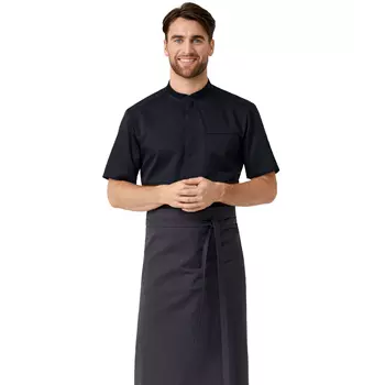 Kentaur Refibra™ Tencel short-sleeved chefs jacket, Black