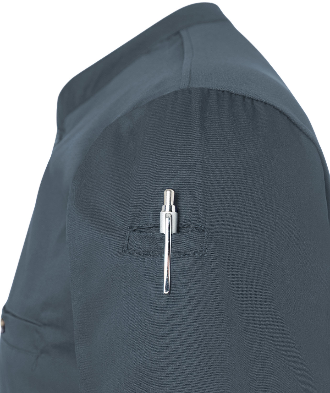 Karlowsky Performance lang&aelig;rmet polo T-shirt, Antracitgr&aring;, large image number 4